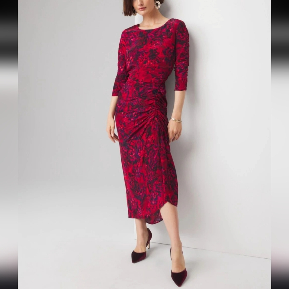 White House Black Market  Kalidiscope dress